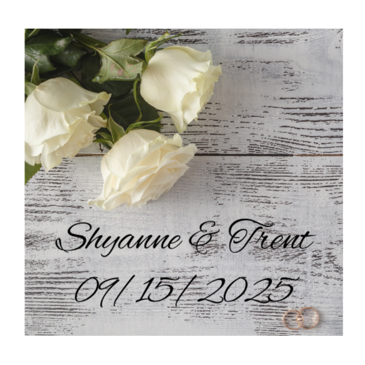 Wedding Guest Gifts!!  Magnets for your family and friends to remember your Beautiful day!!